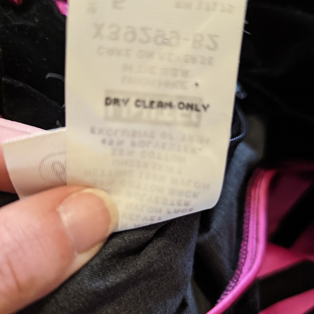 Bonnie Jean NY black and pink formal dress with cute flowers size 5 - Picture 8 of 8
